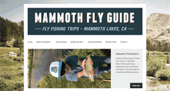 Desktop Screenshot of mammothflyguide.com